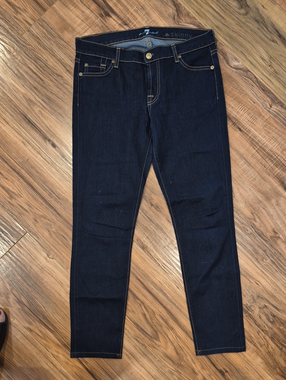 💙 7 For All Mankind - Dark Indigo Skinny Women's Jeans